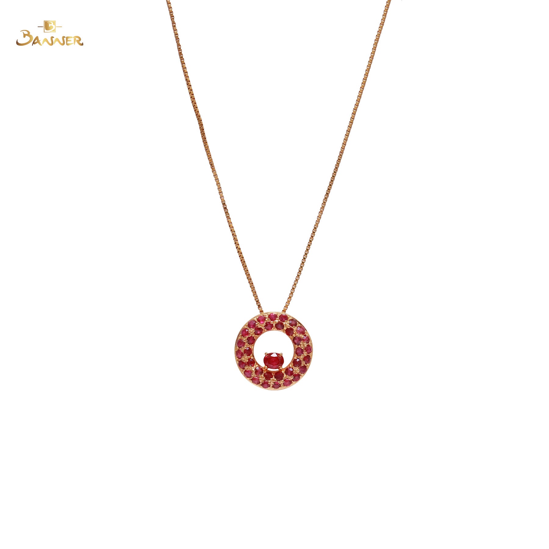 Ruby Orbit Pendant