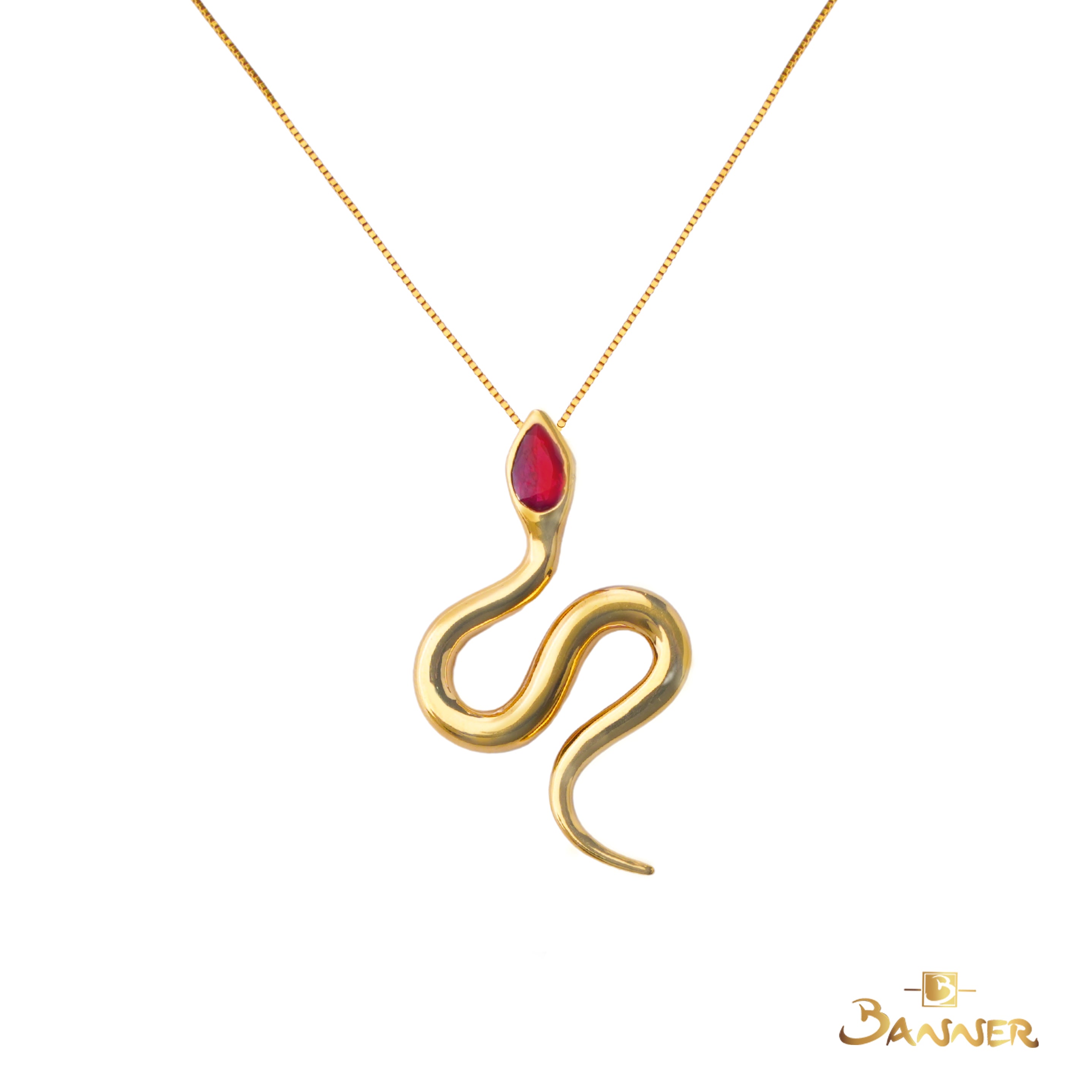 Ruby Kaa Pendant