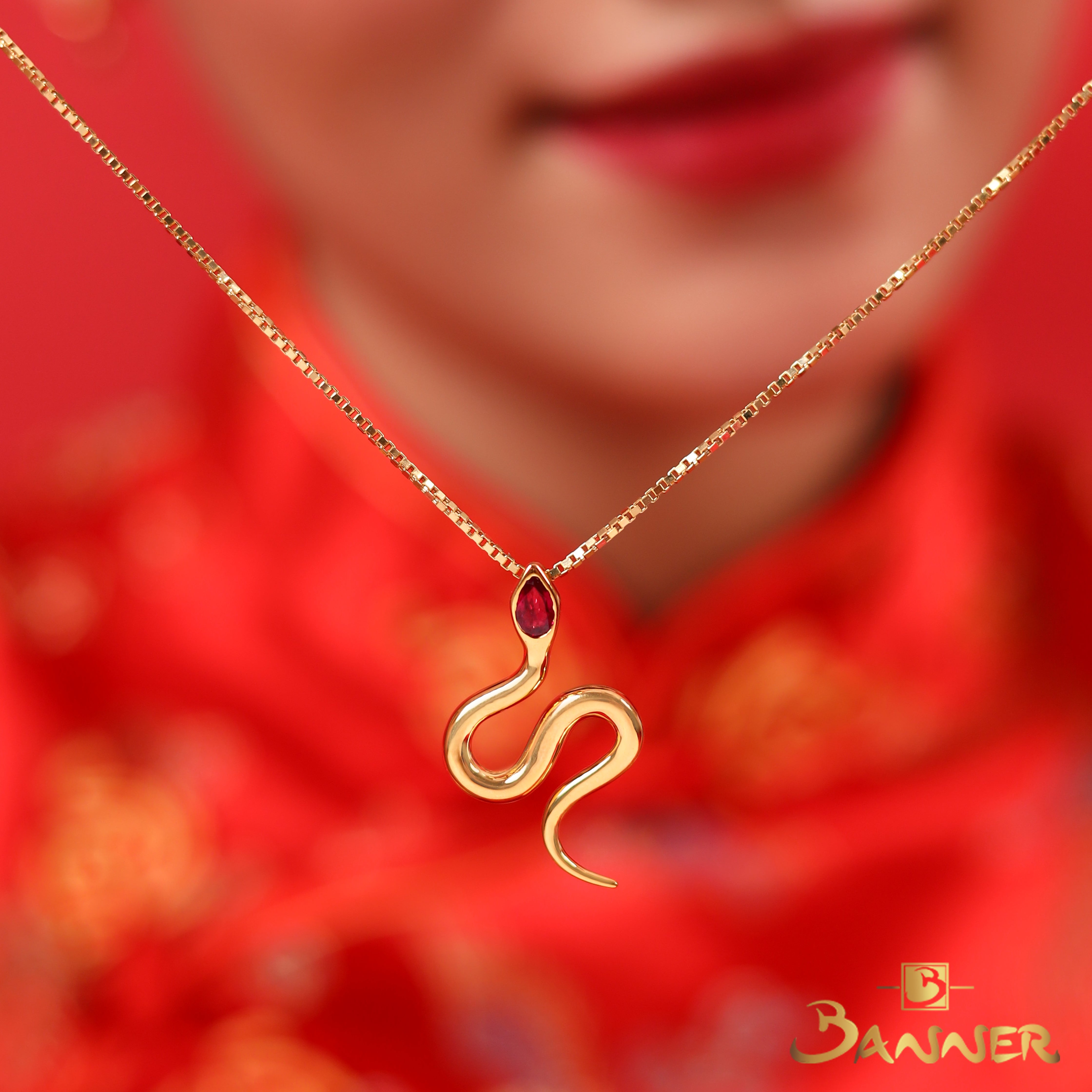 Ruby Kaa Pendant