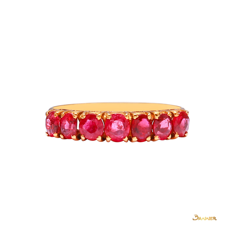 Ruby Pave Setting Ring