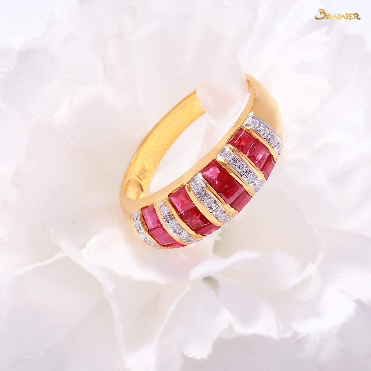 Ruby and Diamond Wasit Set