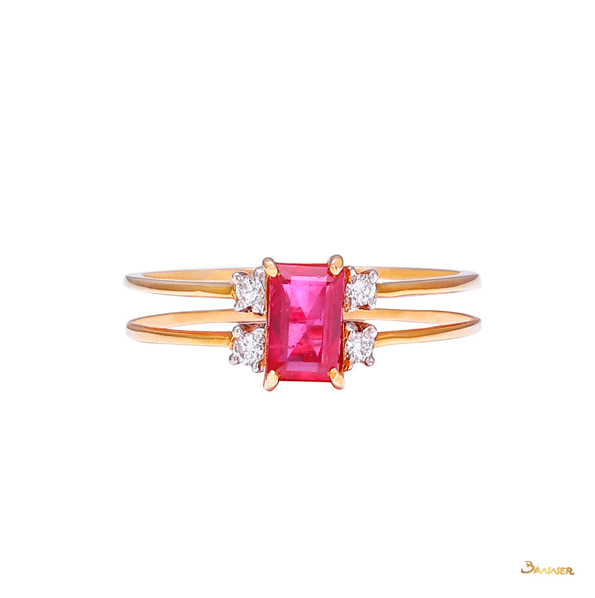 Ruby and Diamond Ring