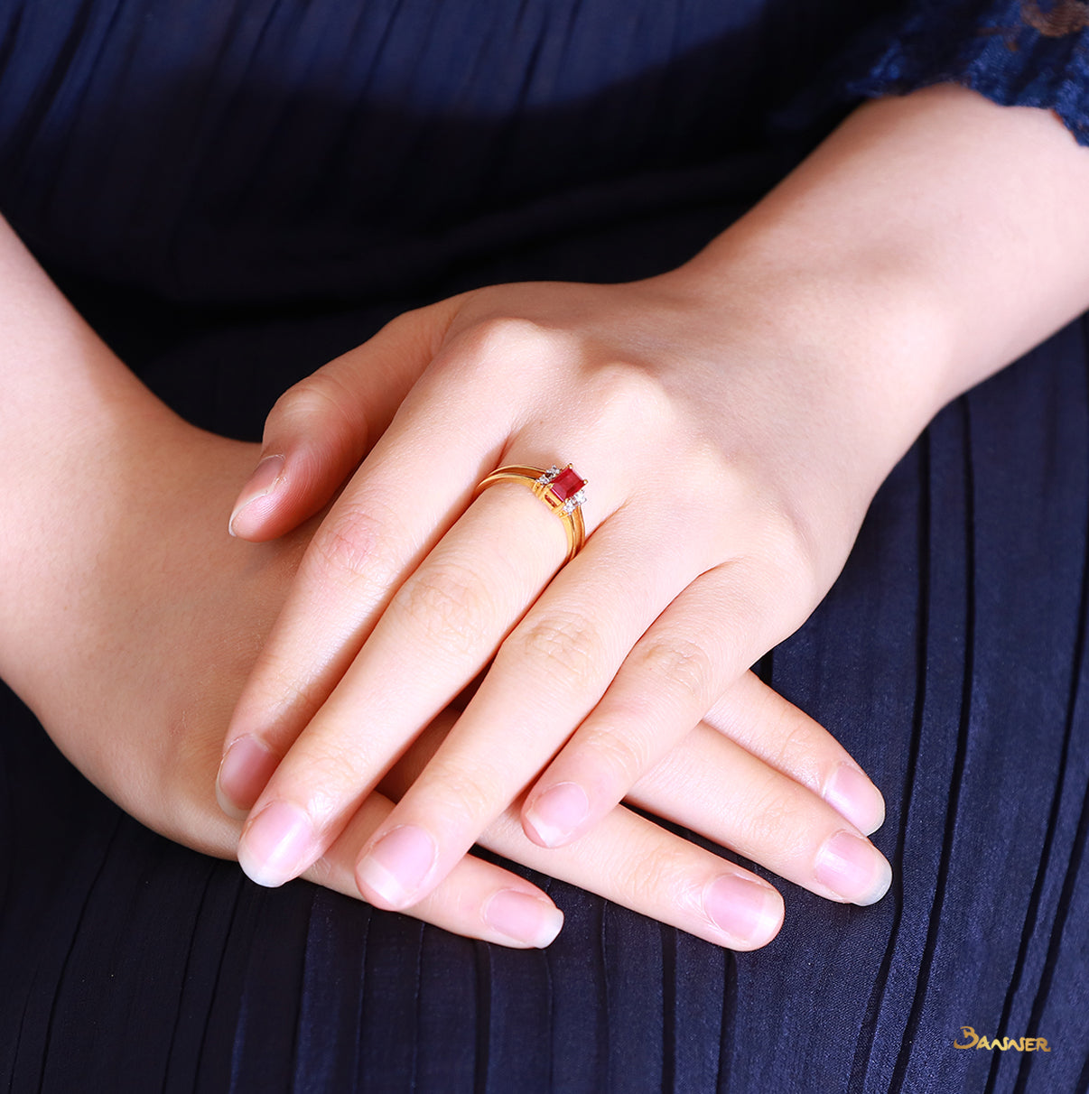 Ruby and Diamond Ring