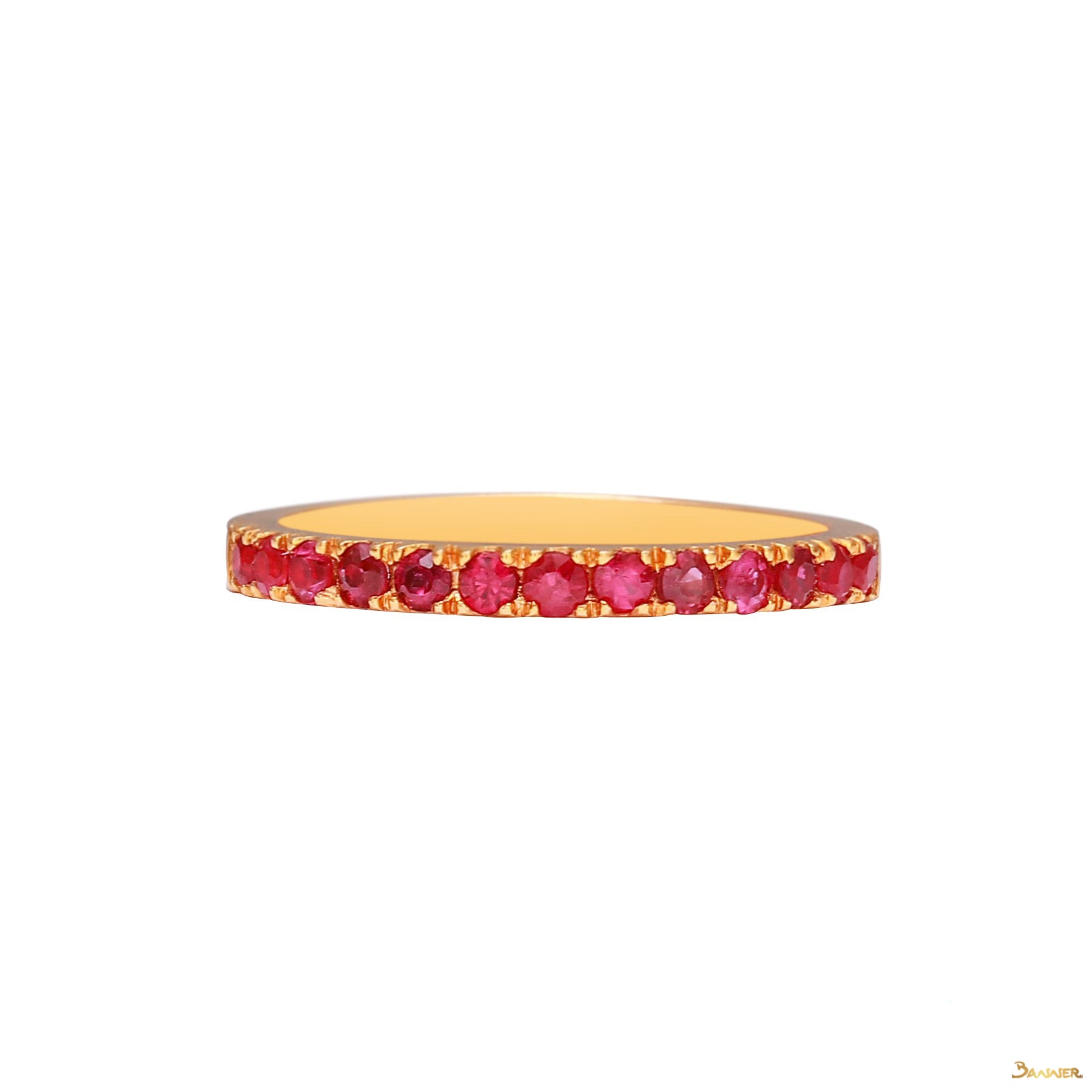 Ruby Pave Setting Ring