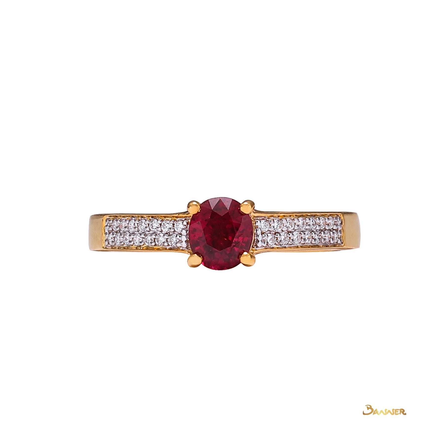 Ruby and Diamond Ring