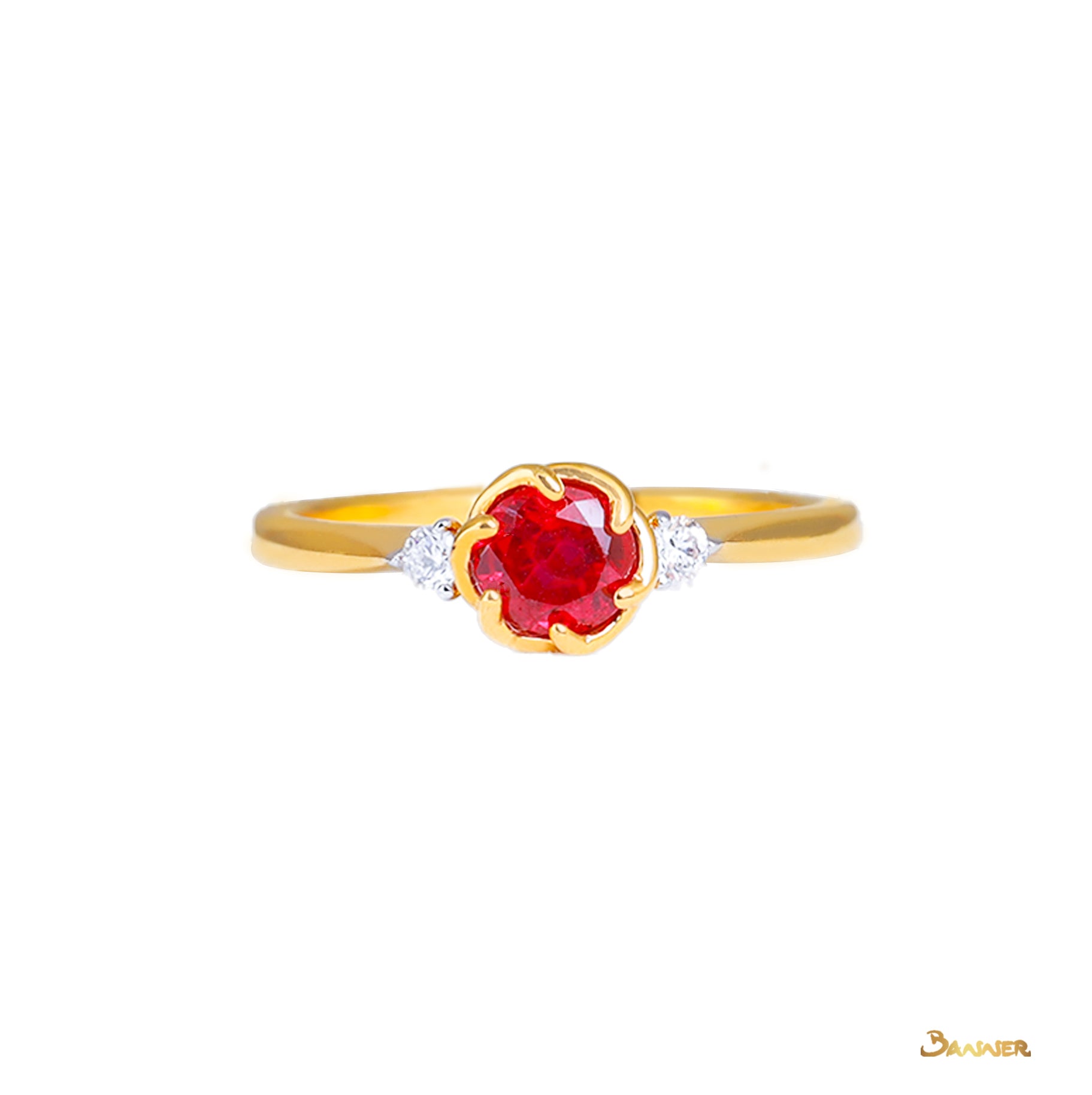 Ruby and Diamond Ring