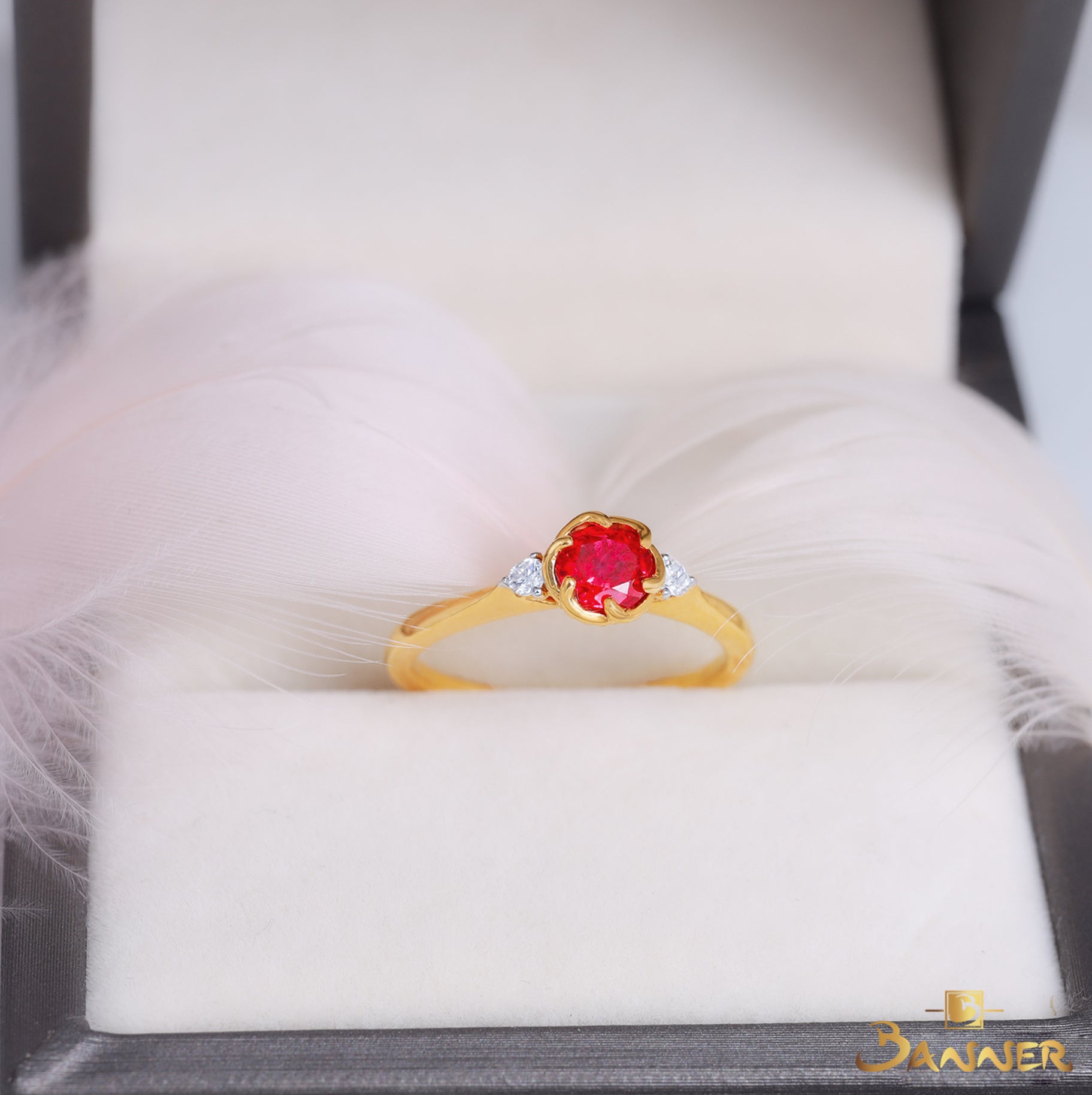 Ruby and Diamond Ring