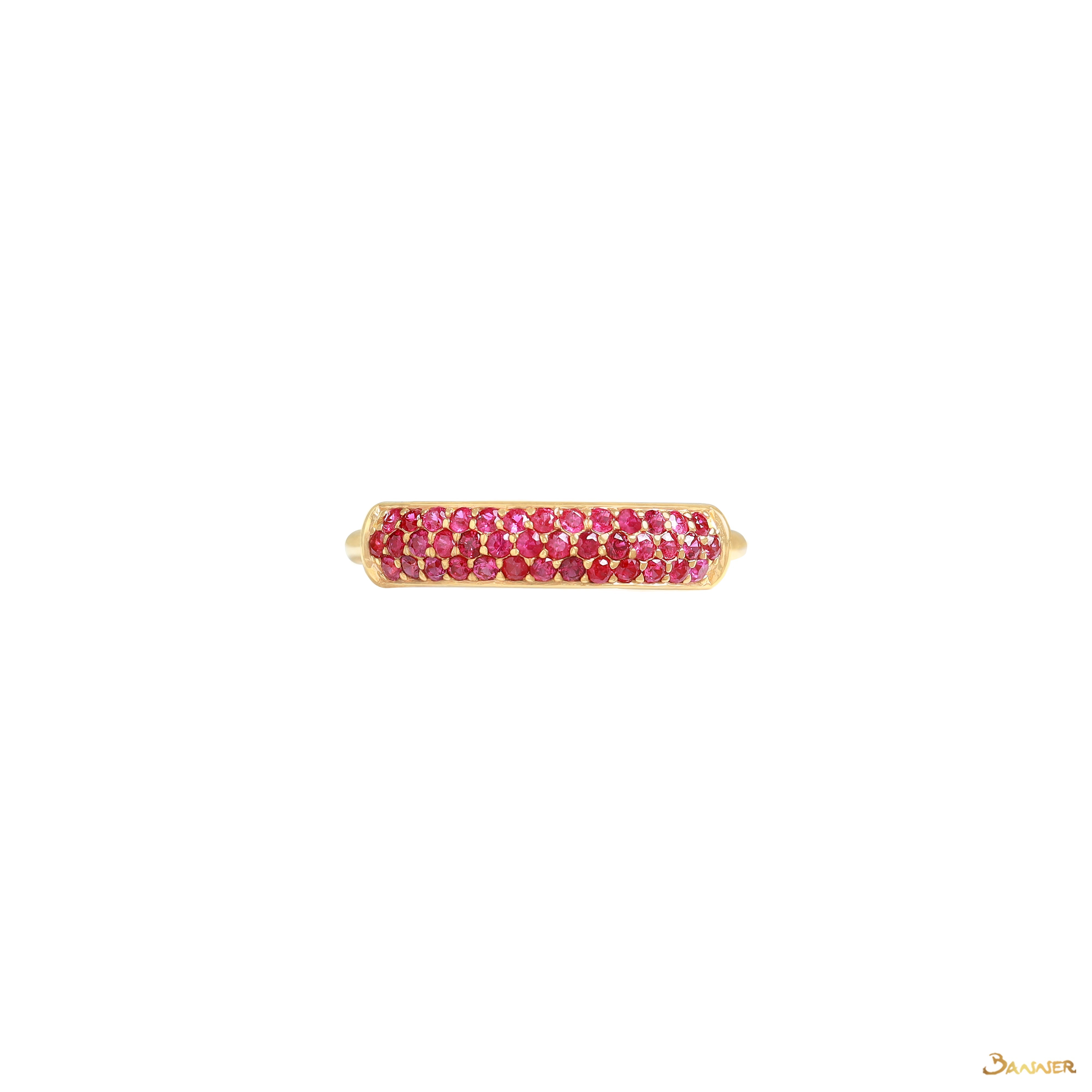 Ruby Pave Ring