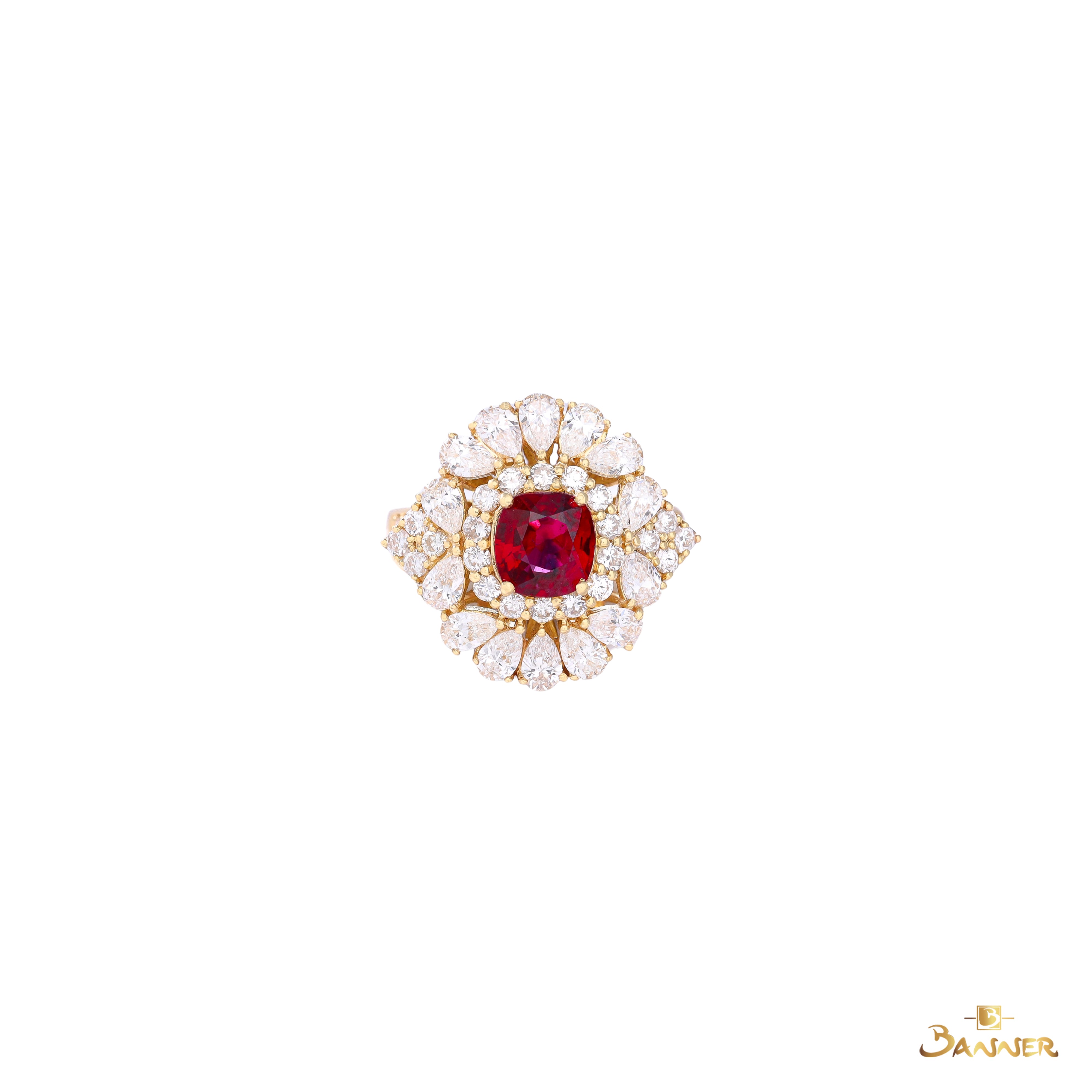 Ruby and Diamond Ring