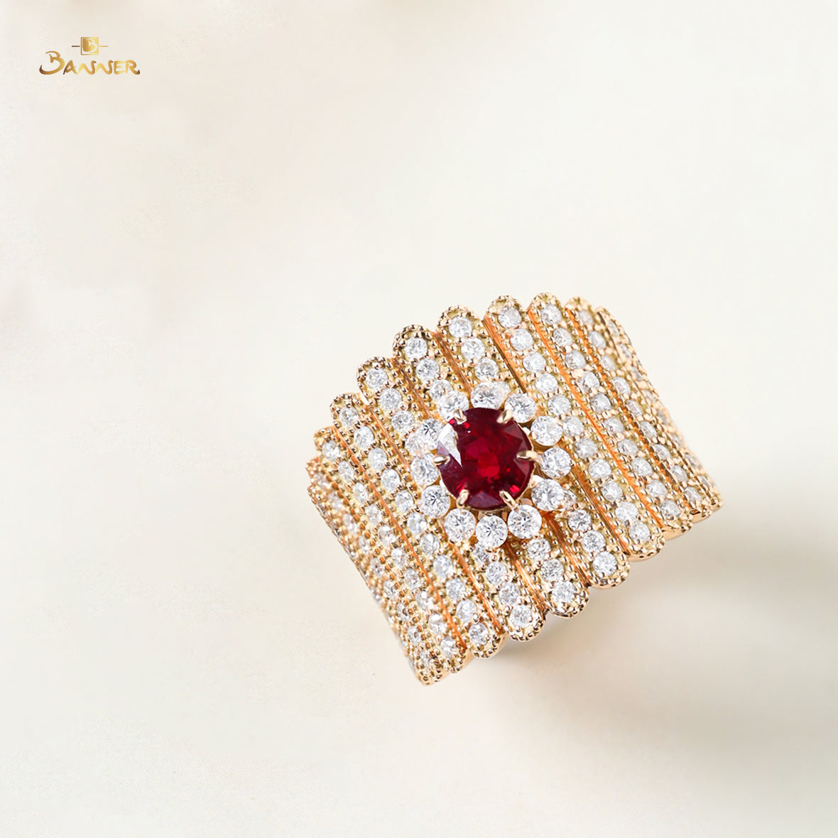 Ruby and Diamond Ring