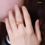 Ruby and Diamond Anchor Ring