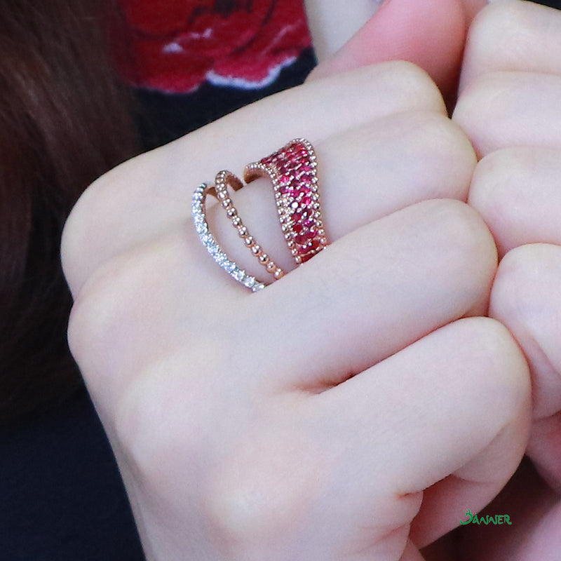 Ruby and Diamond Yae-Hlaing Ring