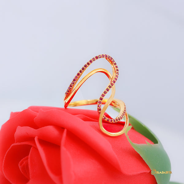 Ruby Shackle Ring