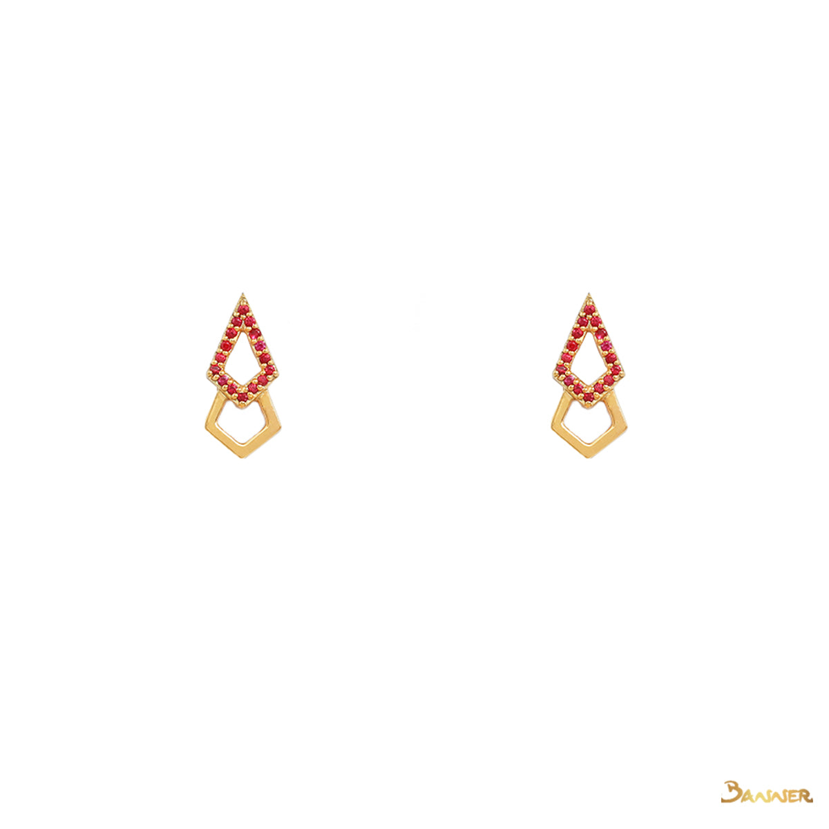 Ruby Vanguard Earrings