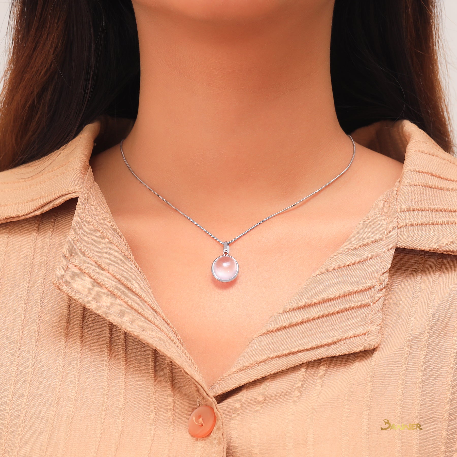 Rose Quartz Pendant