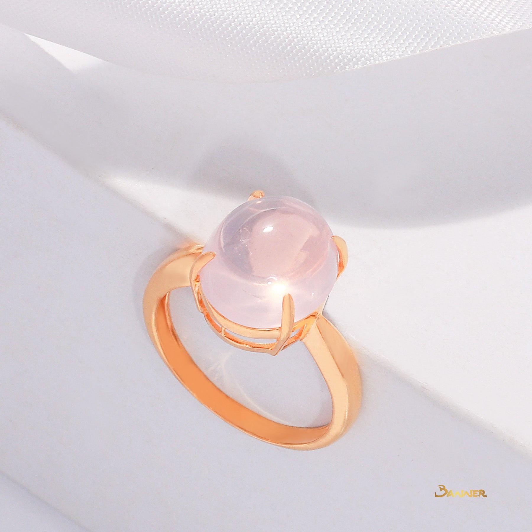 Rose Quartz Ring