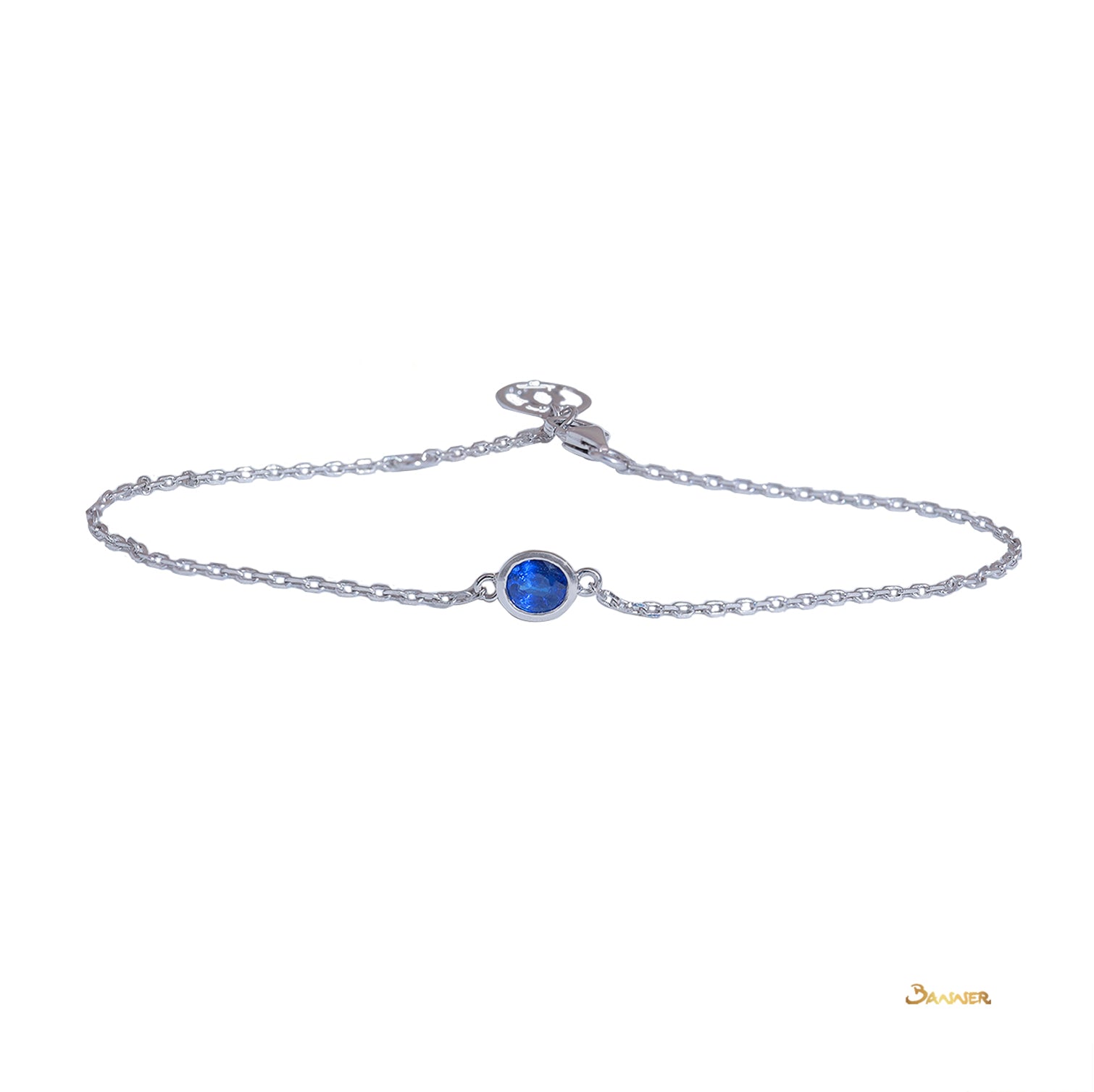 Sapphire Solitaire Bracelet