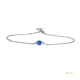 Sapphire Solitaire Bracelet