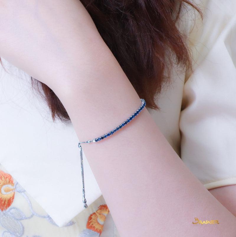 Sapphire Petite Bracelet (Adjustable)