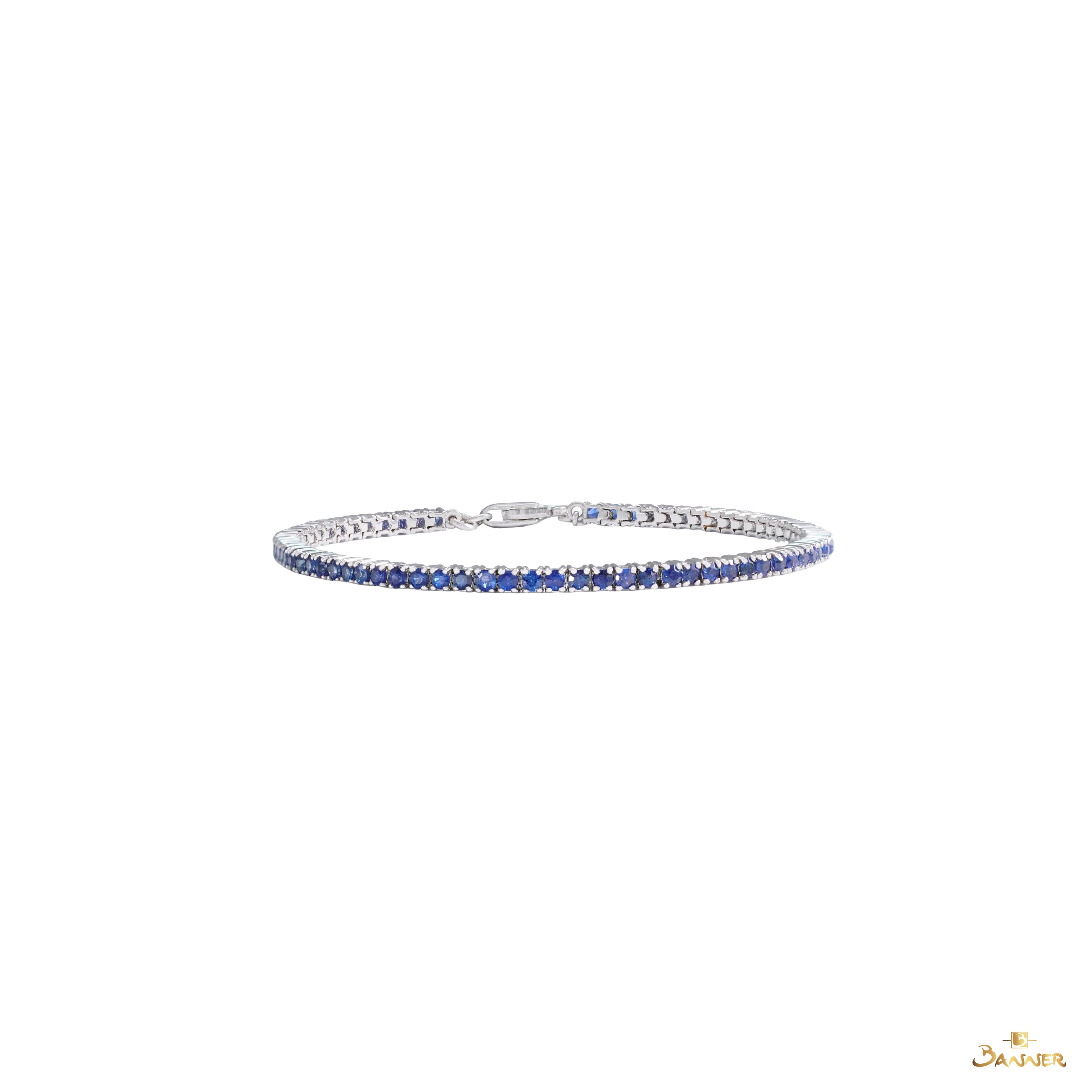 Sapphire Tennis Bracelet (2mm)