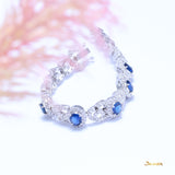 Sapphire and Diamond Elegant Set