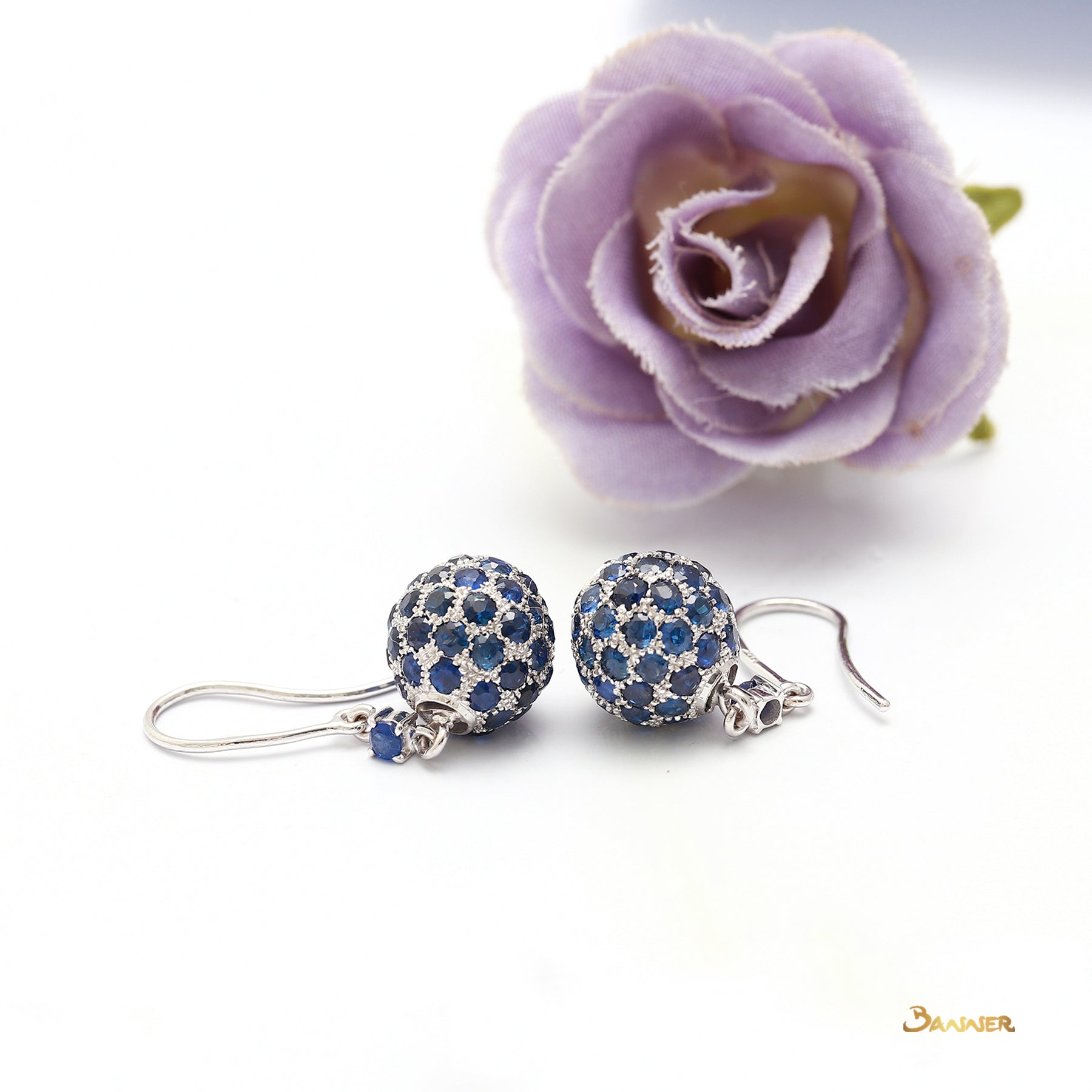 Sapphire Baw Lone Earrings