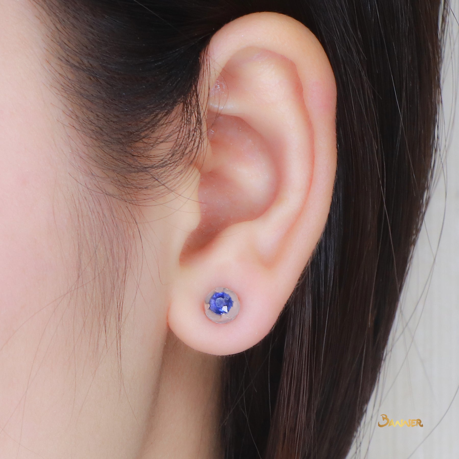 Sapphire Stud Earrings