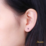 Emerald-cut Sapphire Earrings
