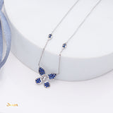 Sapphire and Diamond Butterfly Set