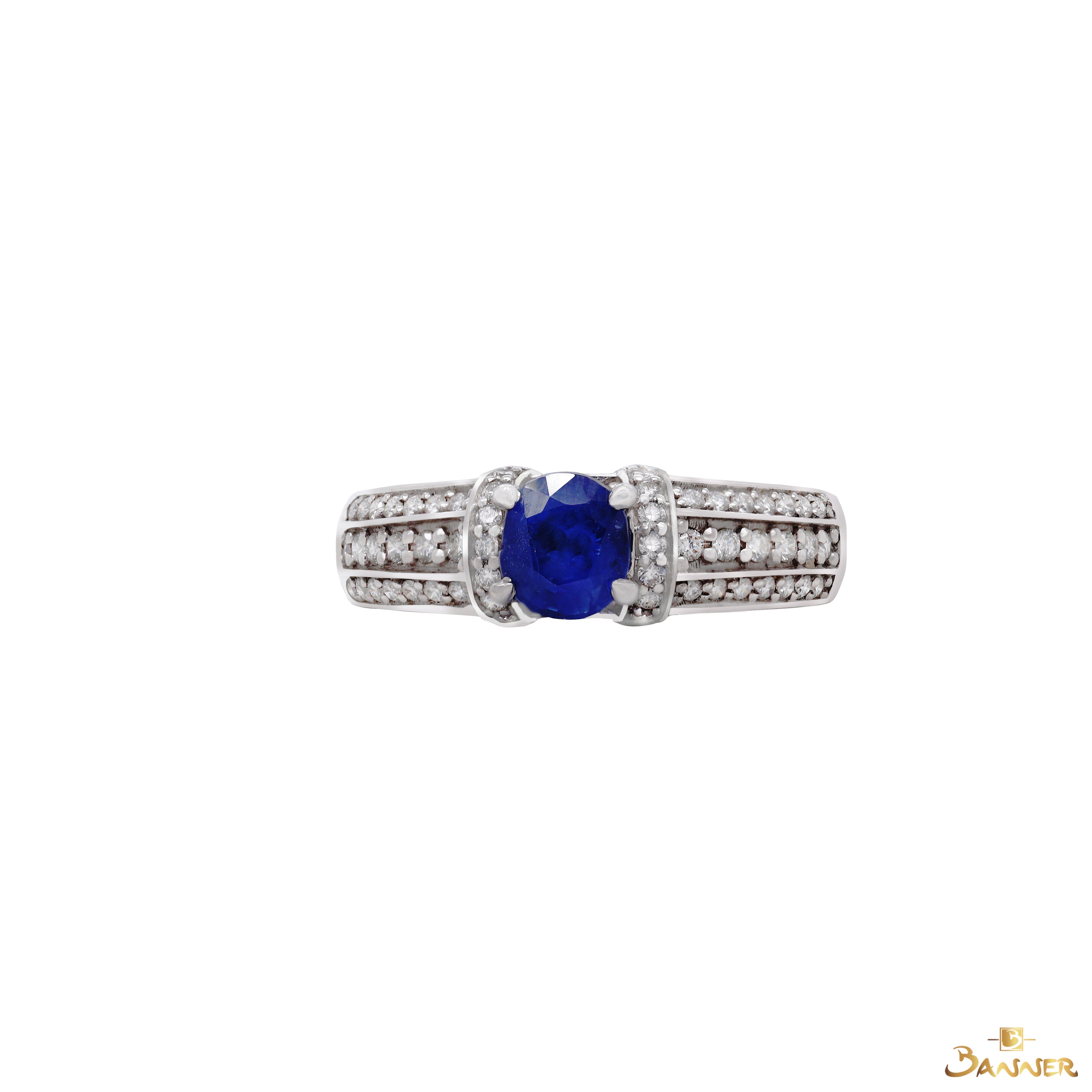 Sapphire and Diamond Ring