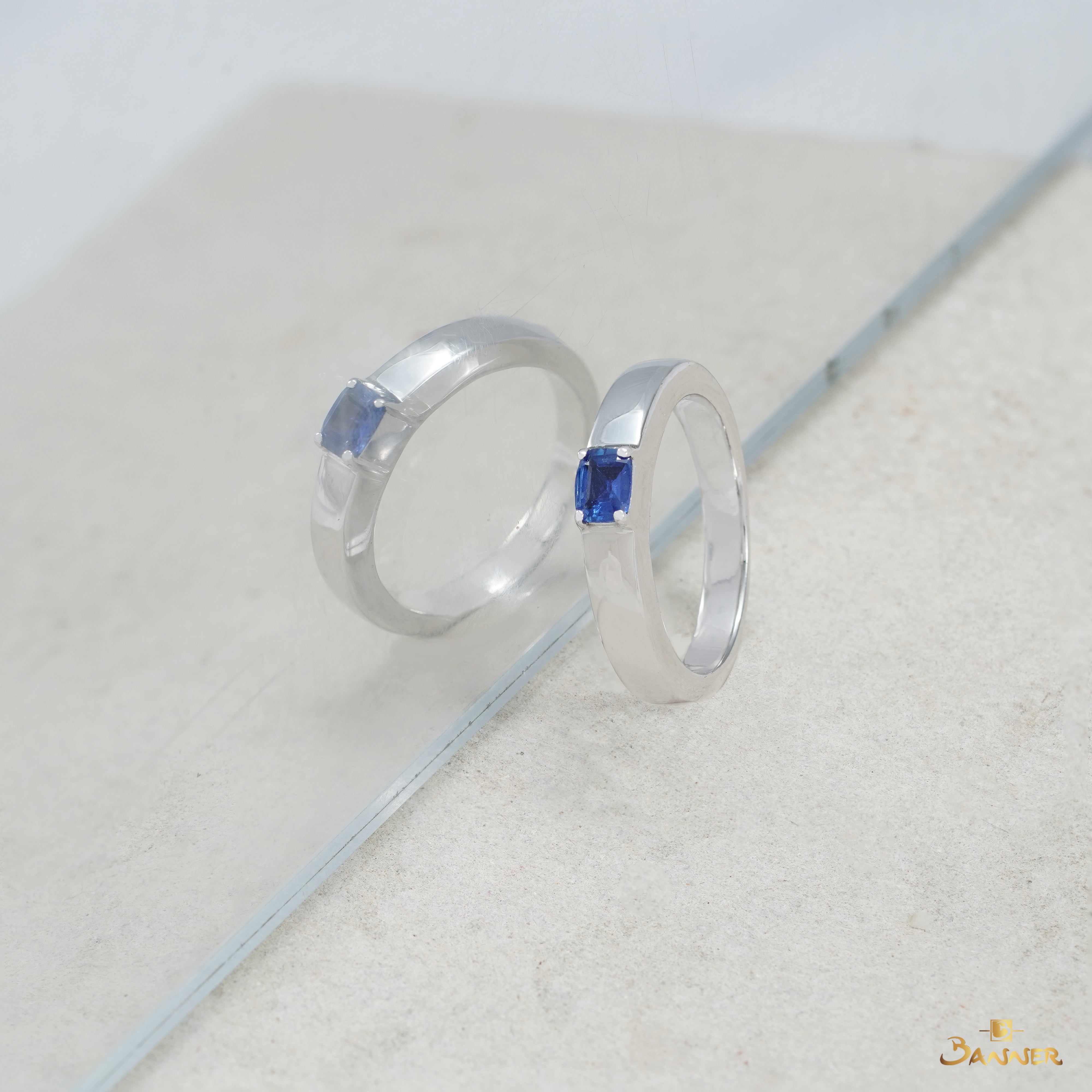 Sapphire Solitaire Ring