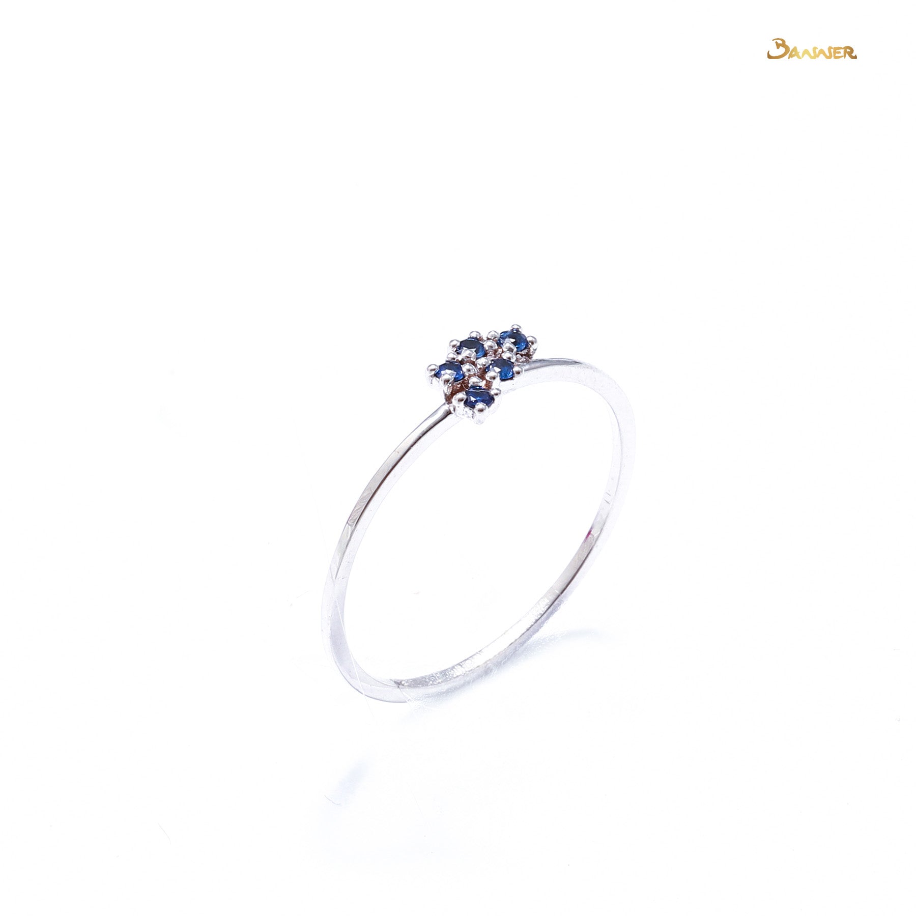 Sapphire Vine Ring