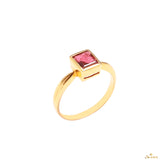 Emerald-cut Spinel Ring