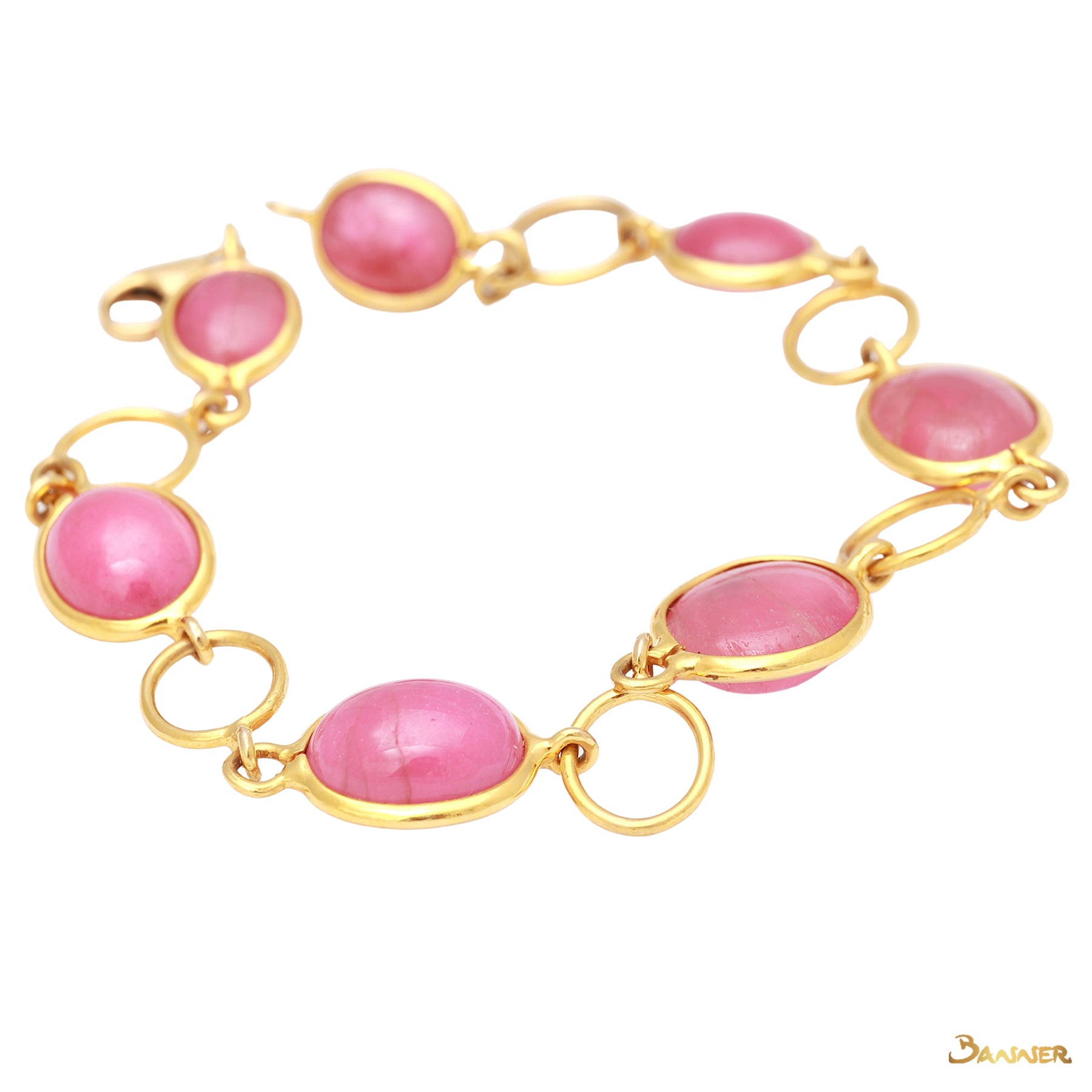 Pink Tourmaline Bracelet