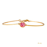 Pink Tourmaline Bracelet