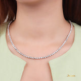 18k White Gold Necklace (19 inches)