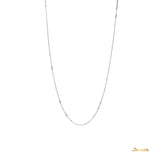 18k White Gold Necklace(17 inches)