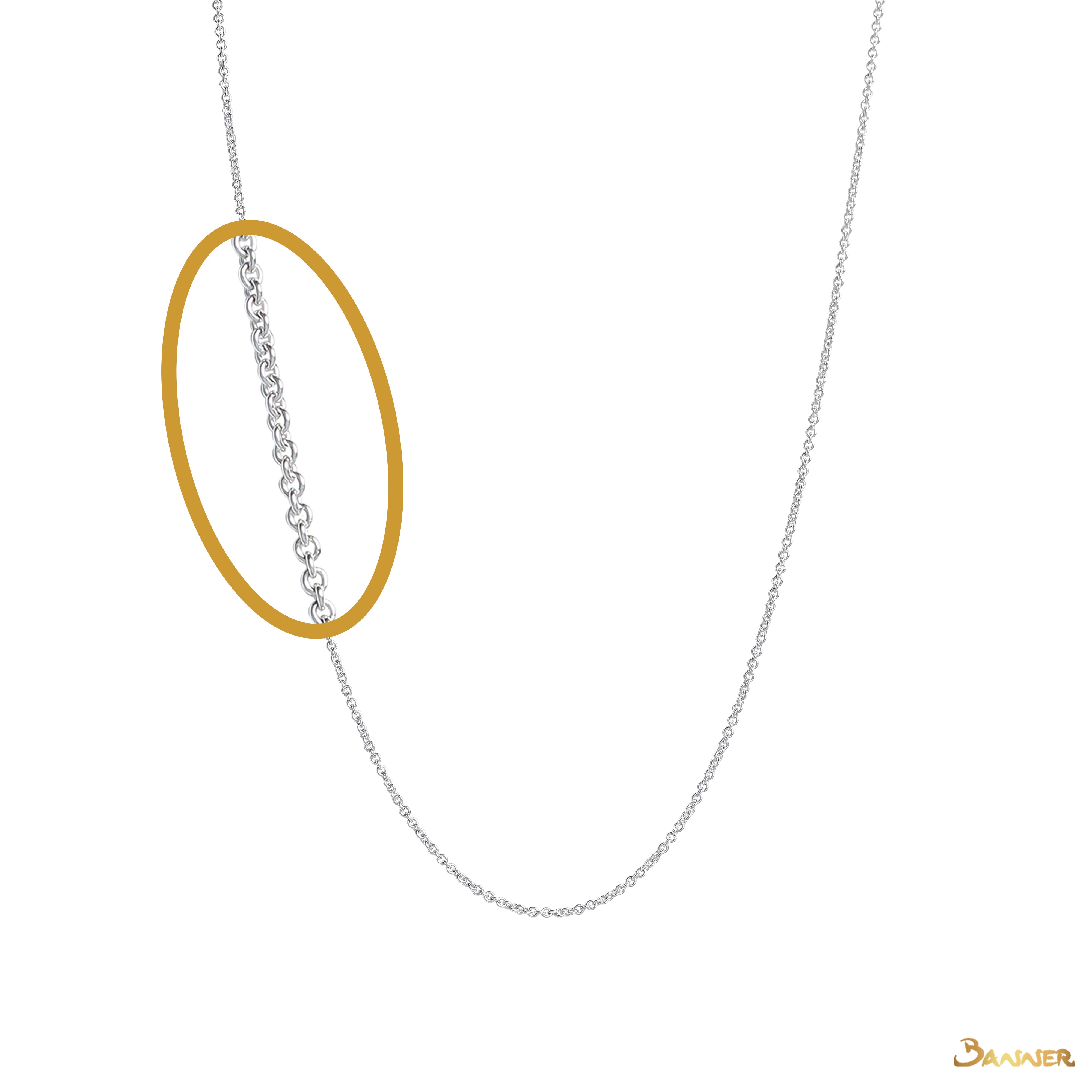 18k White Gold Necklace