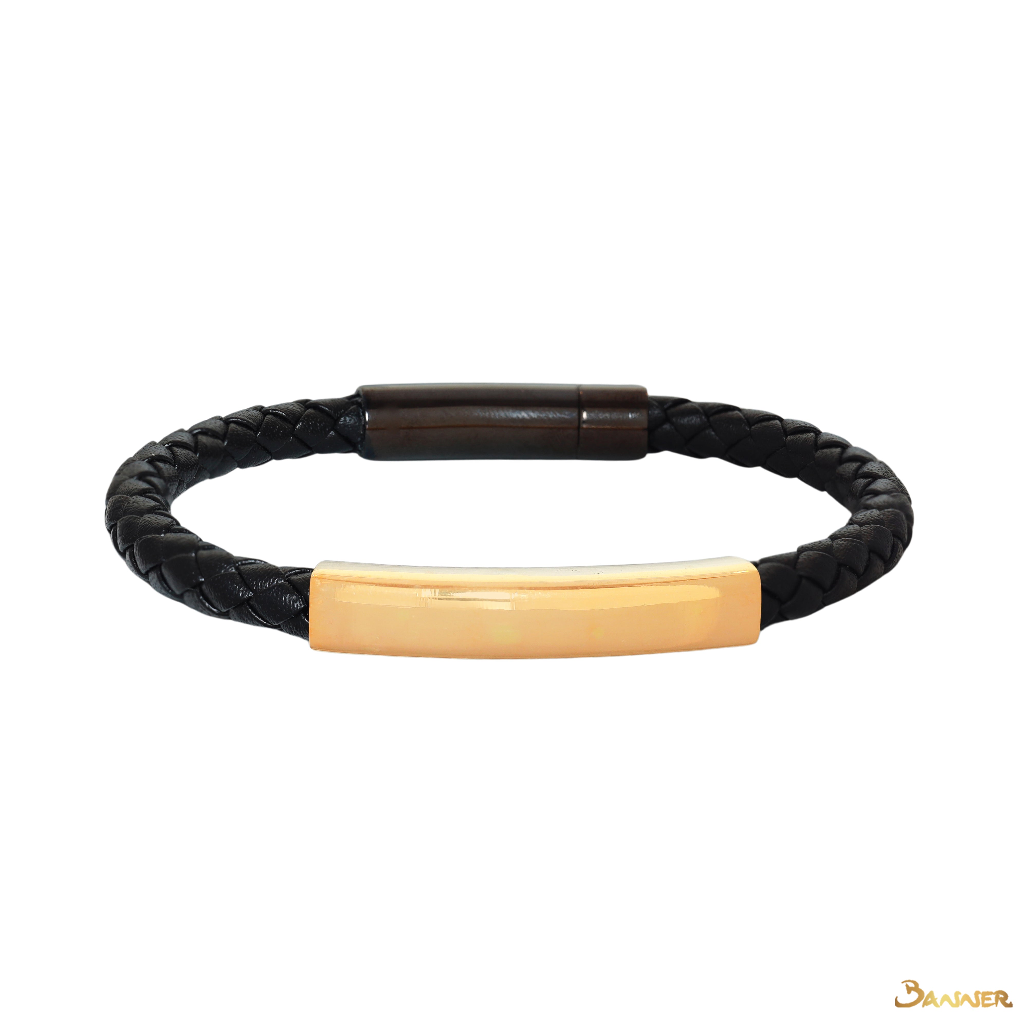 18K Yellow Gold Men Bracelet