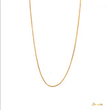 18k Yellow Gold Necklace (16 inches)