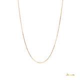 18k Yellow Gold Necklace (18 inches)
