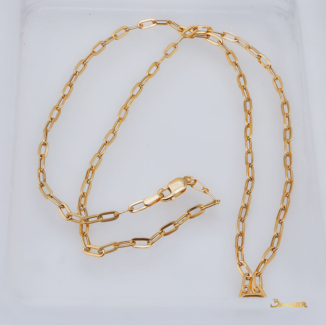 18k Yellow Gold Cuban Chain