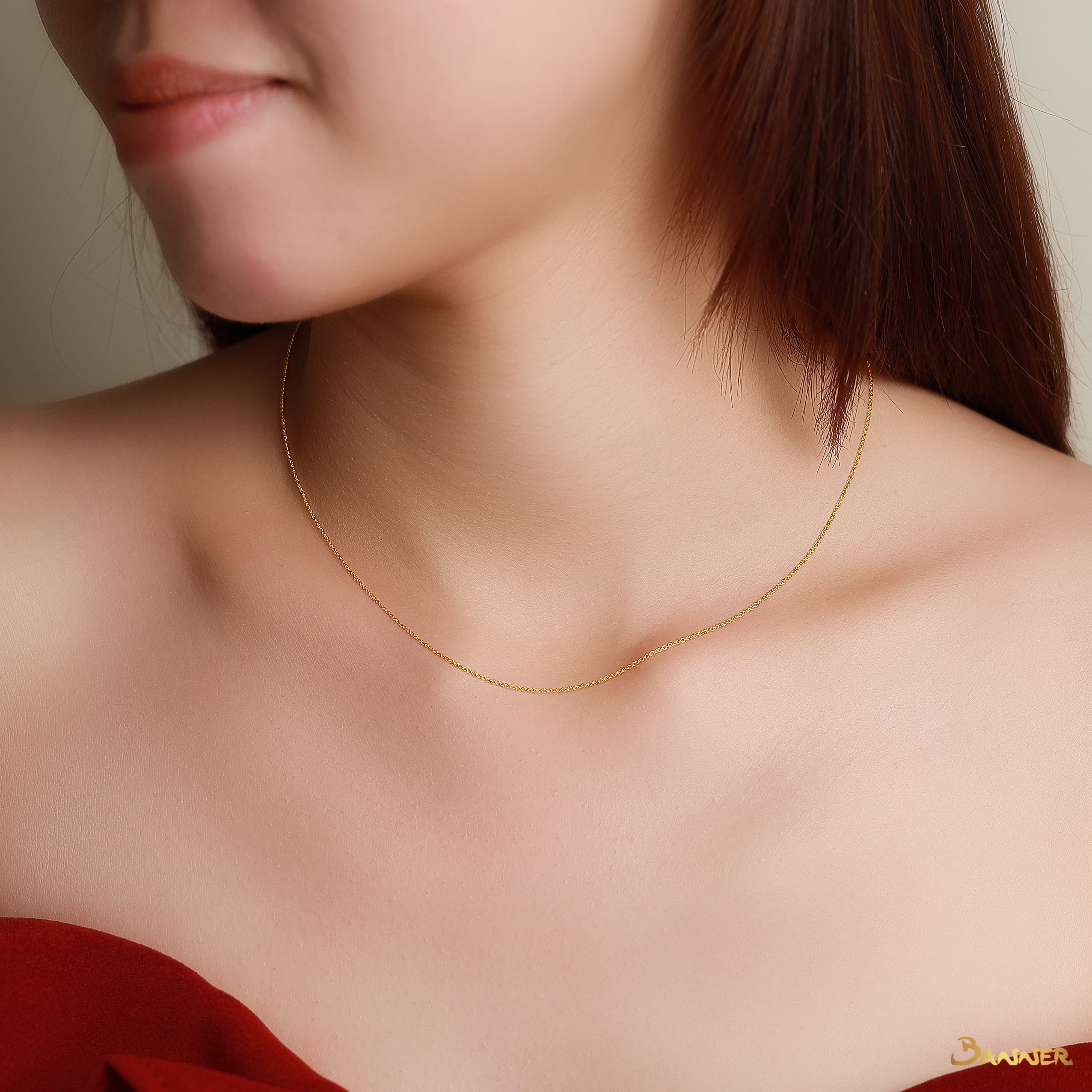 18k Yellow Gold Necklace