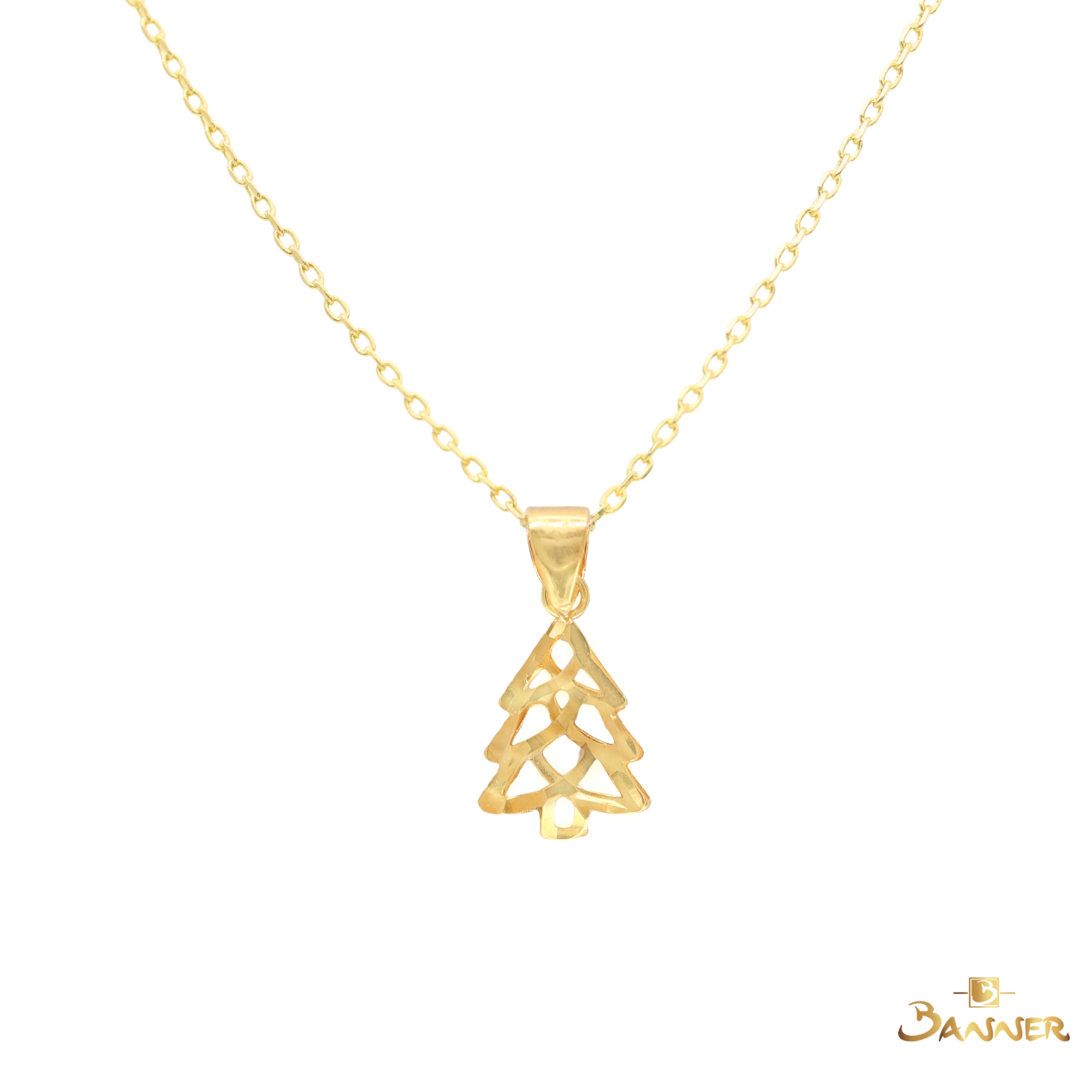 18K Yellow Gold Pendant