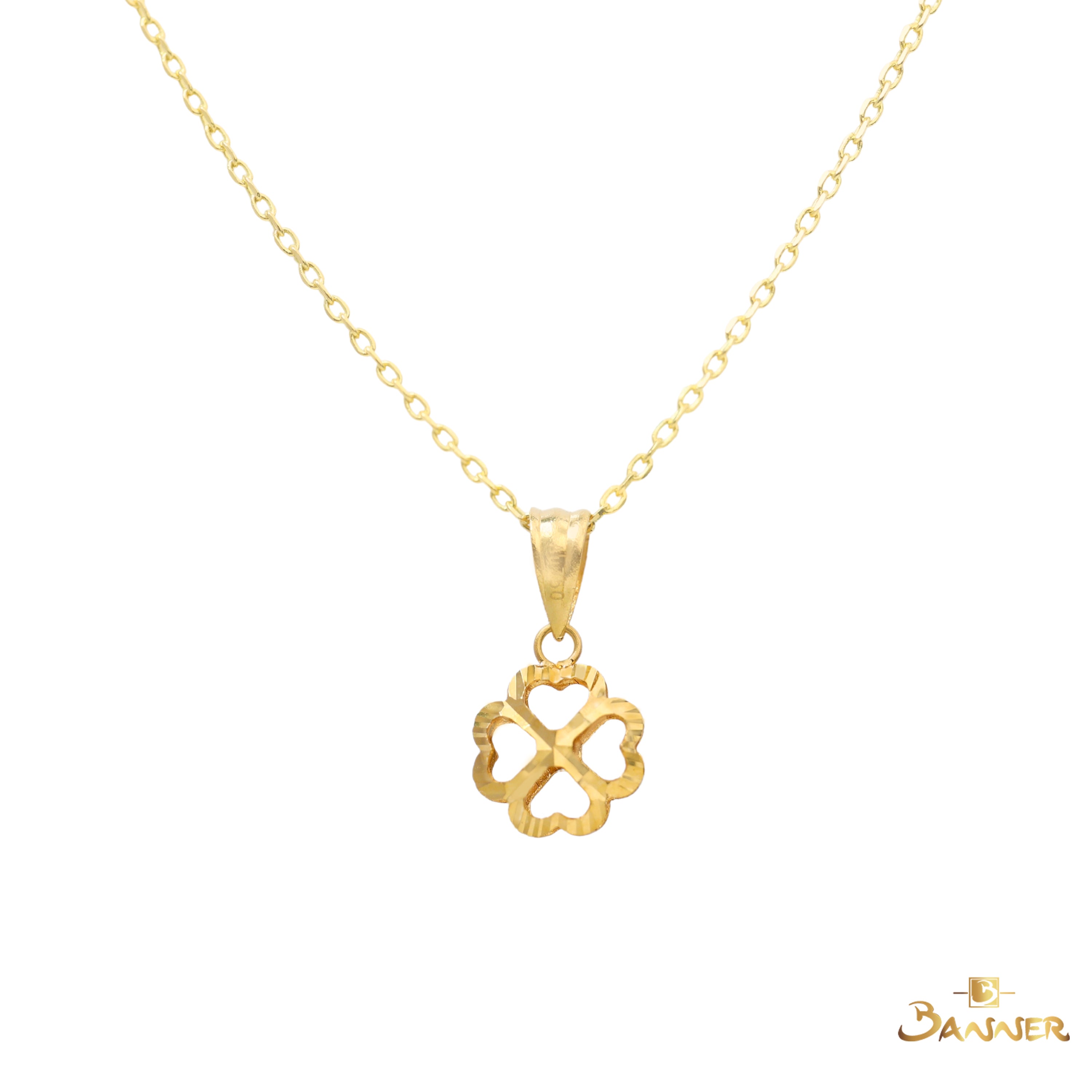 18K Yellow Gold Pendant