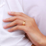 23k Gold Engagement Ring(Female)