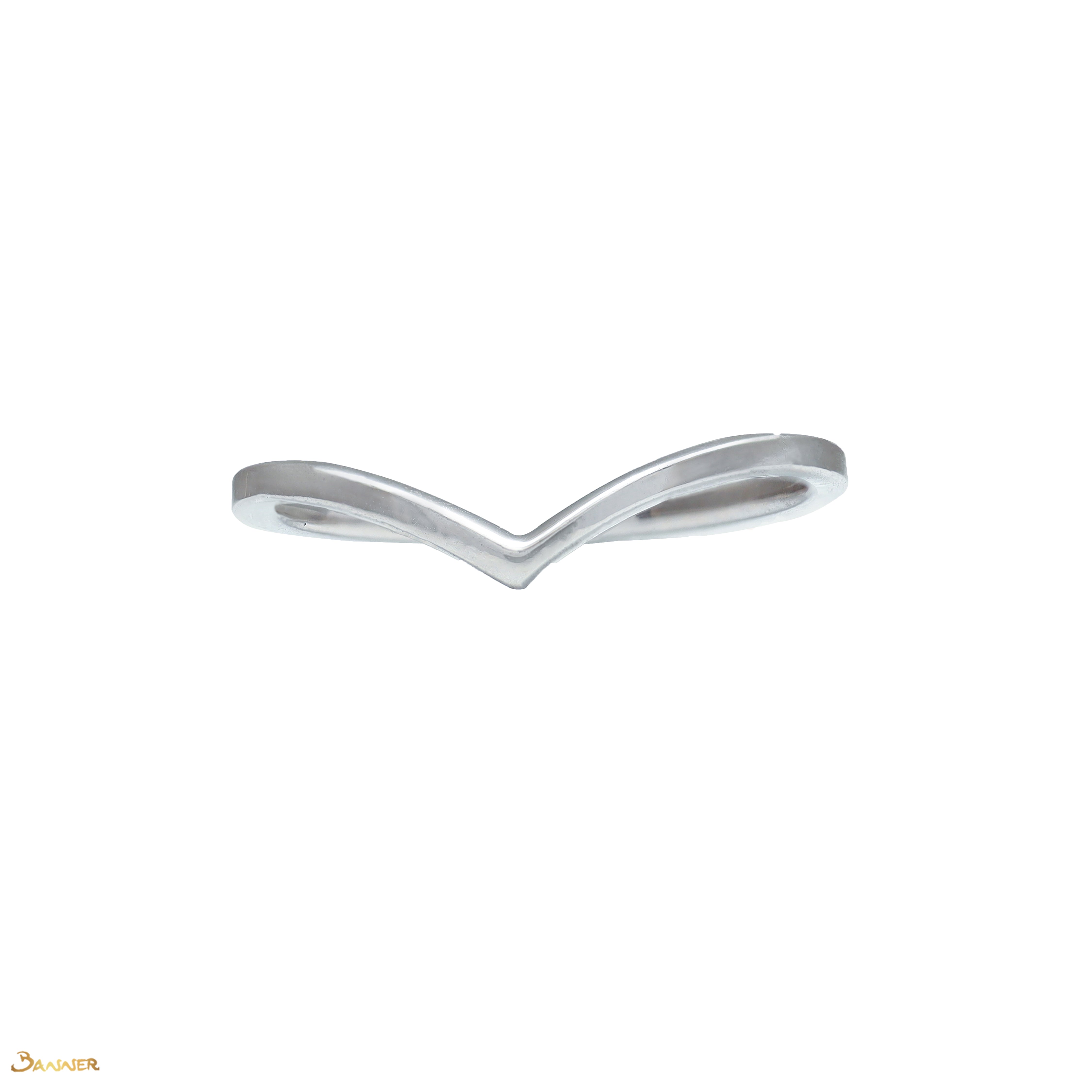 18k Gold V-Shape Ring