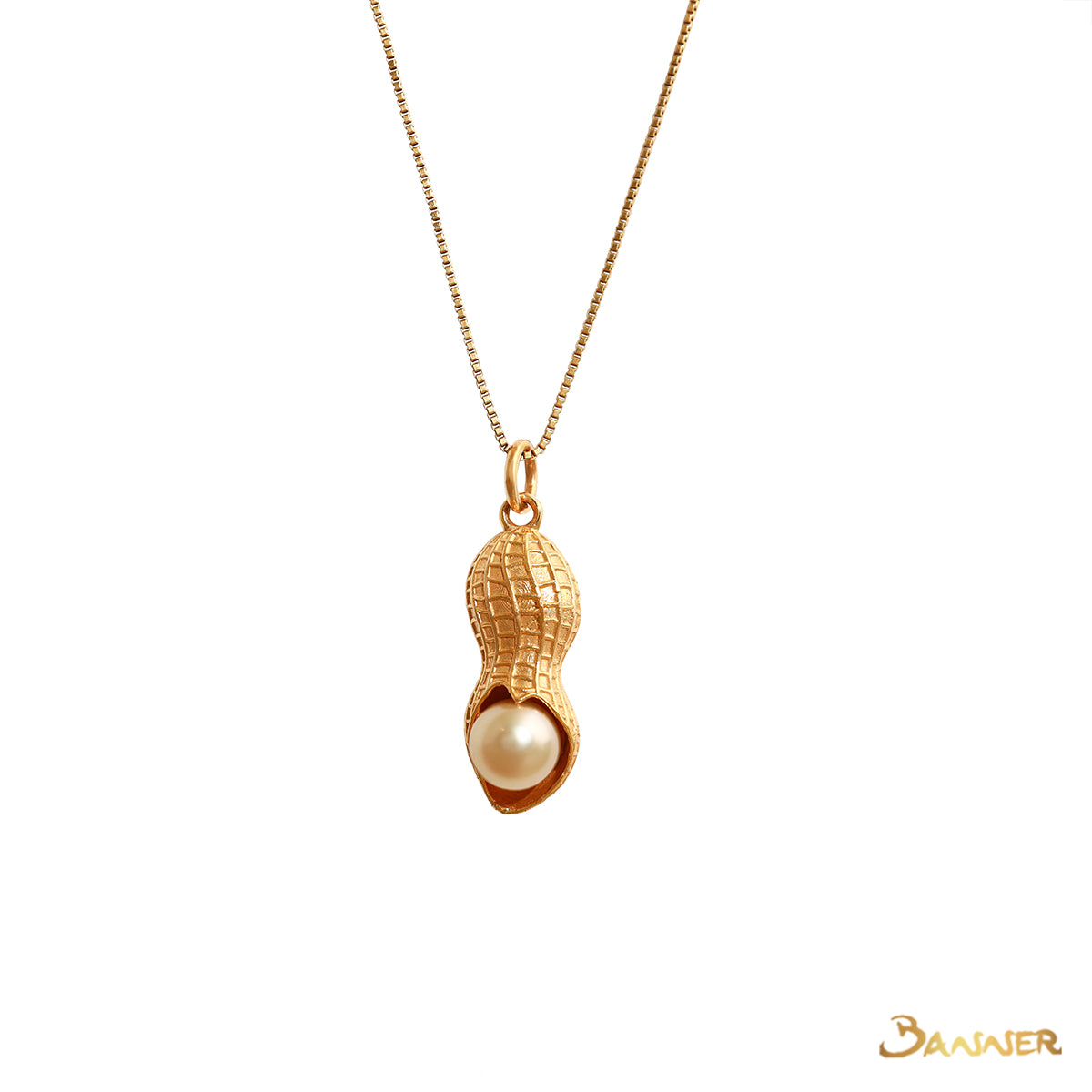 Pearl Peanuts Pendant