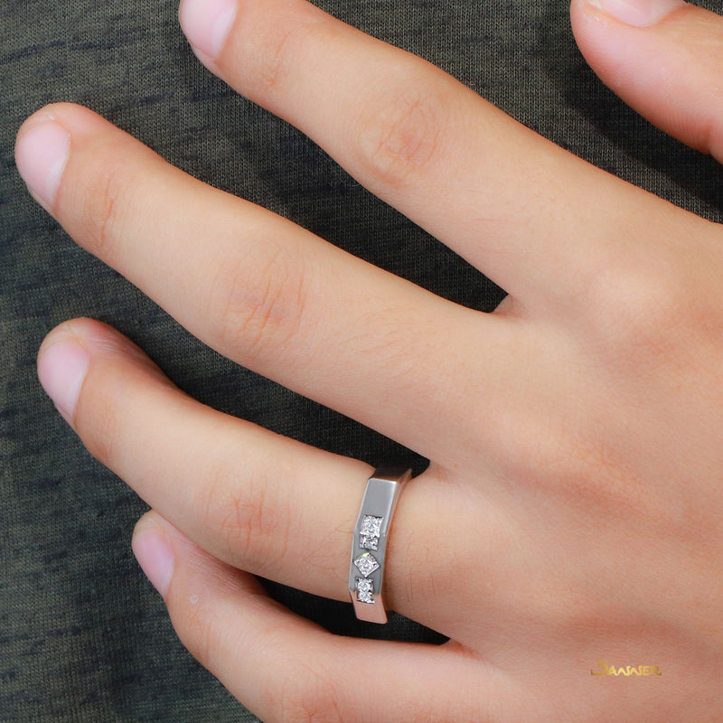 Diamond Engagement Ring ( 0.13 ct. t.w. )
