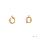 Diamond Square Huggie Earrings (0.19 ct. t.w.)